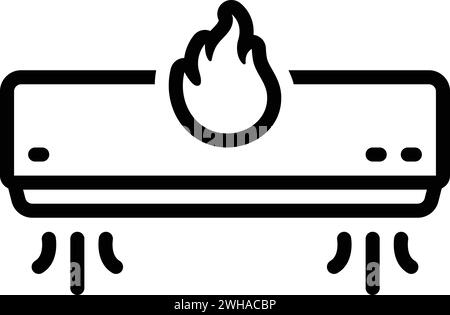 Icône pour chaud, confortable Illustration de Vecteur