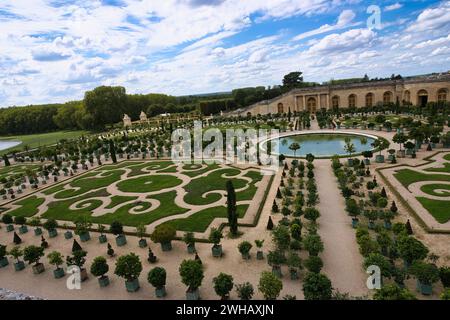 Versailles, France, 12.09.2023 jardin du château de versailles Banque D'Images