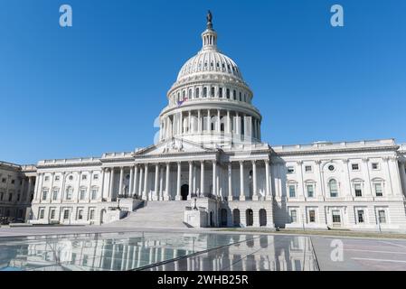 Capitole des États-Unis à Washington D.C. Banque D'Images