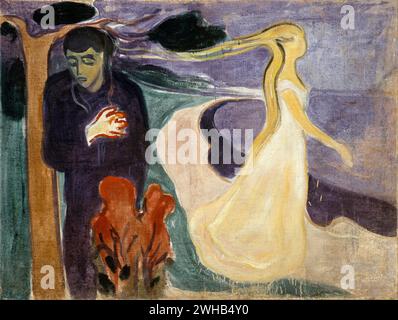 Edvard Munch (1863-1944) - norvégien - Expressionnisme - séparation [1896] /1 Banque D'Images