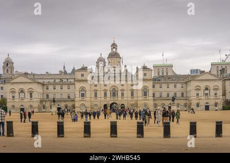 Horse Guards Parade, était à l'origine un lieu de divertissement créé par Henry VIII.Horse Guards.26th novembre 2023 Banque D'Images