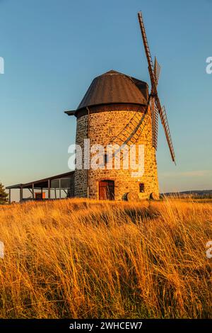 Moulin du diable de Warnstedt, Tahle, Harz, Saxe-Anhalt, Allemagne Banque D'Images