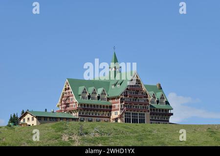 Hôtel Prince de Galles, Waterton Lakes National Park, Alberta, Canada Banque D'Images