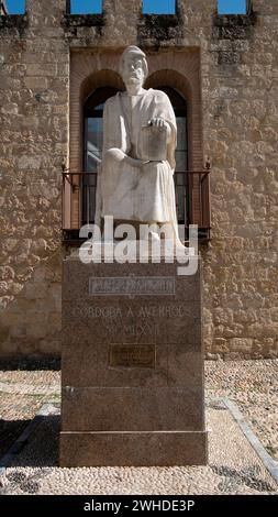 Espagne, Andalousie, Cordoue, mémorial Ibn Ruschd Banque D'Images