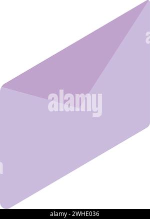 Hologramme isolé d'un vecteur d'icône de message Illustration de Vecteur