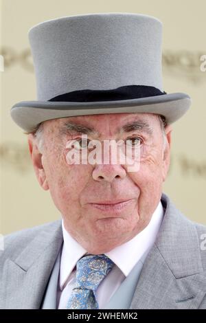 '21.06.2023, UK, Windsor, Ascot - Sir Andrew Lloyd-Webber, compositeur. 00S230621D388CAROEX.JPG [AUTORISATION DU MODÈLE : NON, AUTORISATION DU PROPRIÉTAIRE : NON (c) images caro Banque D'Images