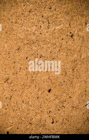 Panneau composé de copeaux de bois pressés Banque D'Images