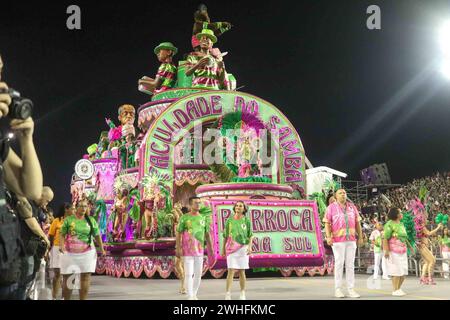 Carnaval SP Turis 2024 SAO PAULO SP, 02/09/2023 - SP Turis Carnaval /défilé des écoles de groupe spécial - Barroca zona sul , en défilé ce vendredi soir, à l'Anhembi Sambodromo, Sao Paulo 09. IMAGO / Jefferson Aguiar Sao Paulo Brasil Copyright : xJeffersonxAguiarx Banque D'Images