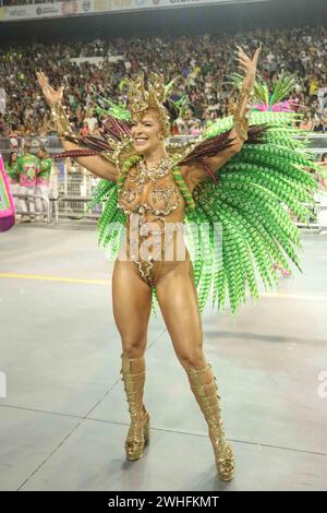 Carnaval SP Turis 2024 SAO PAULO SP, 02/09/2023 - SP Turis Carnaval /défilé des écoles de groupe spécial - Barroca zona sul , en défilé ce vendredi soir, à l'Anhembi Sambodromo, Sao Paulo 09. IMAGO / Jefferson Aguiar Sao Paulo Brasil Copyright : xJeffersonxAguiarx Banque D'Images