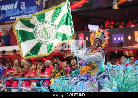 Desfiles SERIE OURO DO CARNAVAL DO RIO DE JANEIRO RIO DE JANEIRO RJ, 09/02/2023 - carnaval /Desfile das escolas da Serie Ouro do Rio de Janeiro - ImpÃ rio da Tijuca Ã a segunda a desfilar no primeiro dia de desfile da Serie Ouro nessa noite de sexta feira, Sambodromo da Sapucai , no Rio de Janiero 09. Rio de Janeiro Brasil Copyright : xErbsxJrx Banque D'Images