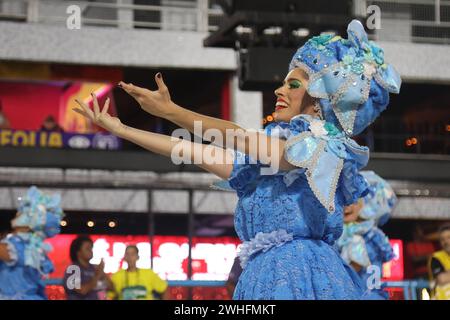Desfiles SERIE OURO DO CARNAVAL DO RIO DE JANEIRO RIO DE JANEIRO RJ, 09/02/2023 - carnaval /Desfile das escolas da Serie Ouro do Rio de Janeiro - ImpÃ rio da Tijuca Ã a segunda a desfilar no primeiro dia de desfile da Serie Ouro nessa noite de sexta feira, Sambodromo da Sapucai , no Rio de Janiero 09. Rio de Janeiro Brasil Copyright : xErbsxJrx Banque D'Images