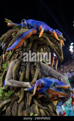 Desfiles SERIE OURO DO CARNAVAL DO RIO DE JANEIRO RIO DE JANEIRO RJ, 09/02/2023 - carnaval /Desfile das escolas da Serie Ouro do Rio de Janeiro - AcadÃªmicos de Vigario Geral Ã a terceira escola a desfilar na Serie Ouro nessa noite de sexta feira, Sambodromo da Sapucai , no Rio de Janiero 09. Rio de Janeiro Brasil Copyright : xErbsxJrx Banque D'Images