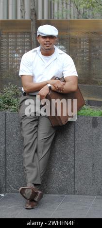 Manhattan, États-Unis d'Amérique. 25 septembre 2007. SMG Terrence Howard Fighting 092607 19 COUVERTURE EXCLUSIVE NEW YORK - 26 SEPTEMBRE 2007 : L'acteur Terrence Howard sur le tournage de son nouveau film 'Fighting', le 26 septembre 2007 à New York. People ; Terrence Howard Credit : Storms Media Group/Alamy Live News Banque D'Images