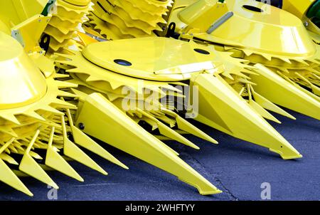 Matériel agricole pour la production de cultures agricoles Banque D'Images