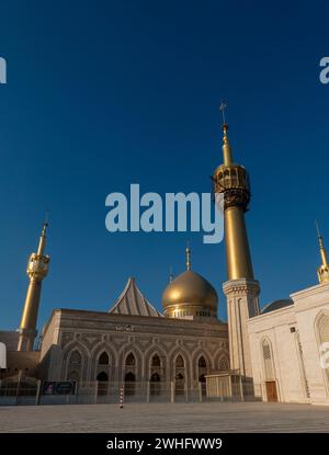 Extérieur, tombe de Ruhollah Khomeini, Behesht-e Zahra, Téhéran, Iran Banque D'Images
