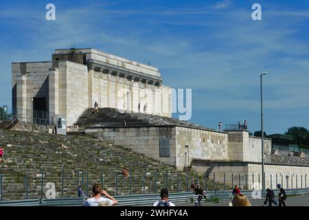 Centre de documentation sur l'ancien terrain de rassemblement du parti nazi à Nuremberg Banque D'Images