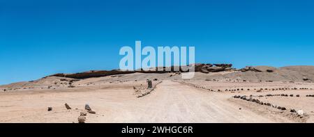 Formation rocheuse Vogelfederberg dans le désert de Namib, Namibie Banque D'Images