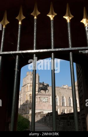 Windsor, Berkshire, Royaume-Uni. 16 septembre 2007. Château de Windsor, Berkshire. Crédit : Maureen McLean/Alamy Banque D'Images