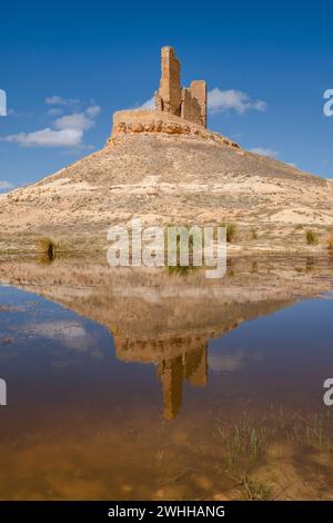 Castillo de Montuenga de Soria Banque D'Images