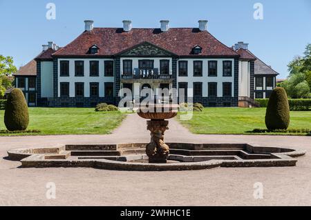 Château d'Oranienbaum Saxe Anhalt Allemagne Banque D'Images