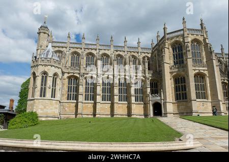 Windsor, Berkshire, Royaume-Uni. 13 mai 2012. Château de Windsor, Berkshire. Crédit : Maureen McLean/Alamy Banque D'Images