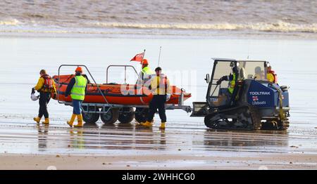 Mablethorpe Sand Racing Banque D'Images