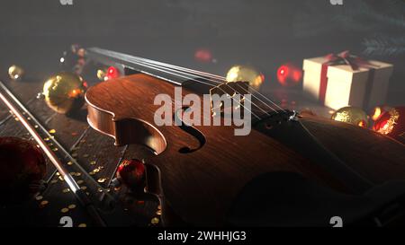 Des chants de Noël Banque D'Images