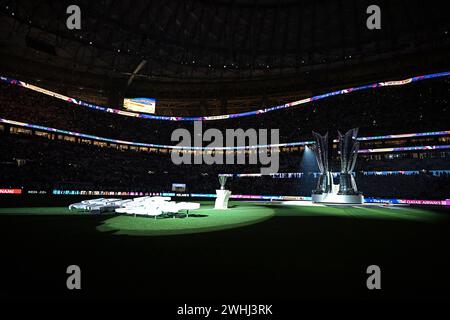 LUSAIL, Qatar. 10 février 2024. Finale de LA COUPE D'ASIE DE l'AFC QATAR 2023 entre la Jordanie et le Qatar au STADE LUSAIL. Crédit : Meng Gao/Alamy Live News Banque D'Images