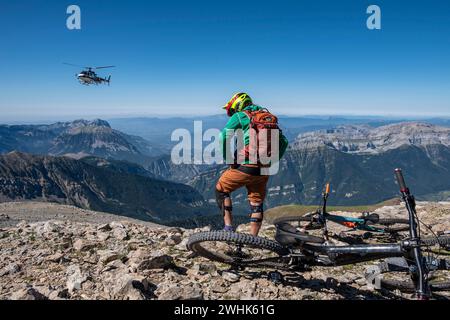 Helibike Banque D'Images