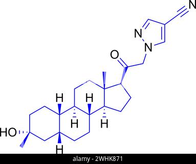 Structure de l'adénosine monophosphate .illustration vectorielle. Illustration de Vecteur