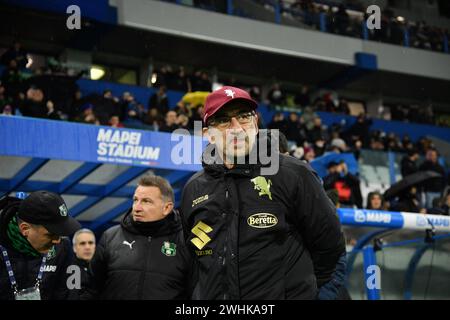 Reggio Emilia, Italie. 10 février 2024. Foto Massimo Paolone/LaPresse 10 Febbraio 2024 - Reggio Emilia, Italia - sport, calcio - Sassuolo vs Torino - Campionato Italiano di calcio Serie A TIM 2023/2024 - Stadio Mapei Cittˆ del Tricolore. Nella foto : Ivan Juric février 10, 2024 Reggio Emilia, Italie - sport, calcio - Sassuolo vs Torino - Championnat Italien de Serie A Football 2023/2024 - Mapei Stadium. Sur la photo : Ivan Juric crédit : LaPresse/Alamy Live News Banque D'Images