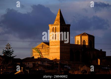 Iglesia Parroquial de Santa Maria Banque D'Images