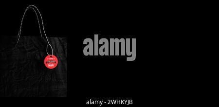 Sac à provisions Super Sale Banque D'Images