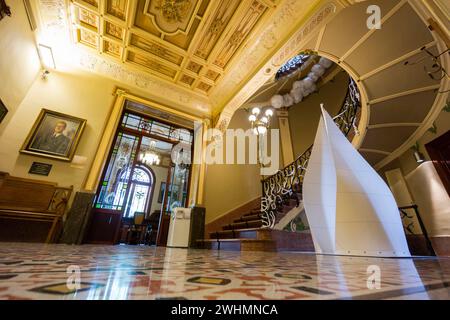 Edificio de estilo modernista de Can Prunera Banque D'Images