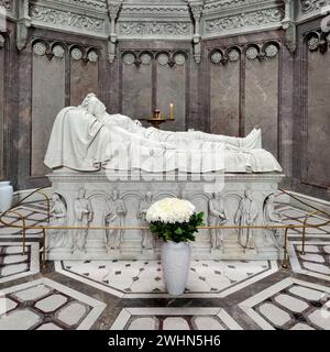 Tombe de la princesse Elisabeth Mikhailovna Romanowa, Église orthodoxe russe, Wiesbaden, Allemagne Banque D'Images