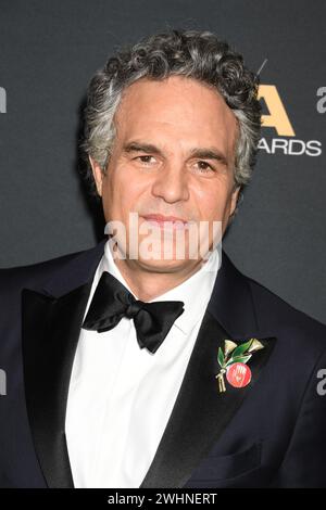 Beverly Hills, CA. 10 février 2024. Mark Ruffalo lors de la 76e cérémonie annuelle des DGA Awards au Beverly Hilton Hotel à Beverly Hills, Californie, le 10 février 2024. Crédit : Jeffrey Mayer/Media Punch/Alamy Live News Banque D'Images