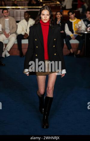 New York, Vereinigte Staaten. 09th Feb, 2024. TOMMY HILFIGER automne/hiver 2024 Runway pendant la Fashion week de New York le 2024 février - New York ; US 09/02/2024 crédit : dpa/Alamy Live News Banque D'Images