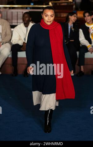 New York, Vereinigte Staaten. 09th Feb, 2024. TOMMY HILFIGER automne/hiver 2024 Runway pendant la Fashion week de New York le 2024 février - New York ; US 09/02/2024 crédit : dpa/Alamy Live News Banque D'Images
