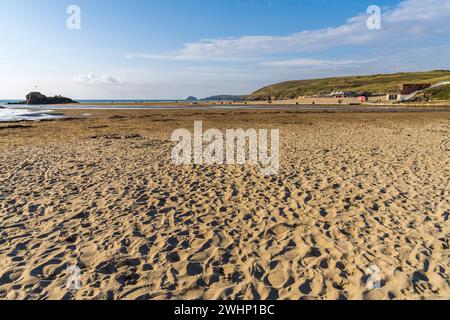 Perranporth, Cornouailles, Angleterre, Royaume-Uni - 05 juin 2022 : plage de Perranporth Banque D'Images