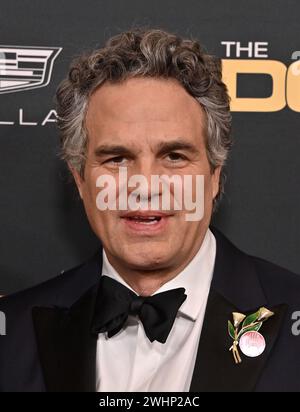 Beverly Hills, États-Unis. 10 février 2024. Mark Ruffalo arrive à la 76e édition des Directors Guild of America Awards qui se tient au Beverly Hilton Hotel le 10 février 2024 à Beverly Hills, CA. © Tammie Arroyo/AFF-USA.com crédit : AFF/Alamy Live News Banque D'Images