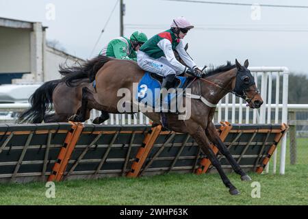 Cinquième course à Wincanton le 2 mars 2022 - handicap de Mares Banque D'Images