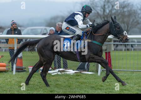 Cinquième course à Wincanton le 2 mars 2022 - handicap de Mares Banque D'Images