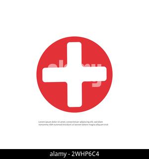 Flèche icône plate, illustration vectorielle sur fond gris. Illustration de Vecteur