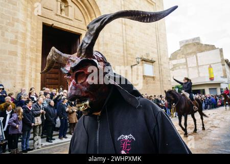 Bendicion de los animales de Sant Antoni Banque D'Images