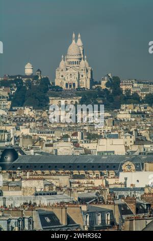 Vue générale des quartiers de Paris Banque D'Images