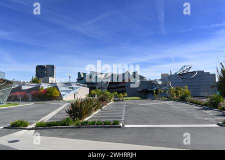 CULVER CITY, CALIFORNIE - 28 Jan 2024 : Hayden Tract un complexe industriel moderne. Abrite de nombreuses sociétés de cinéma, de médias et de publicité, ainsi que des compa technologiques Banque D'Images