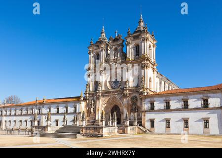 Mosteiro de Santa Maria, Alcobaca, Portugal Banque D'Images