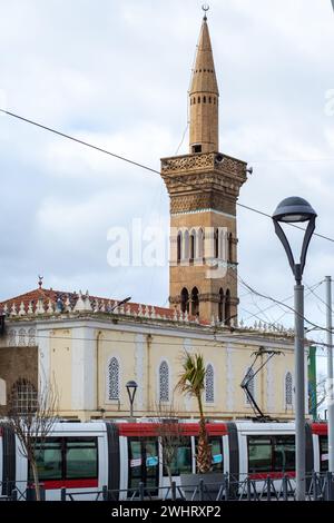 Mosquée EL Atik célèbre monument dans la ville de Sétif. Banque D'Images