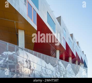 Copenhague, Danemark - Mountain Dwellings by BIG (Bjarke Ingels Group) et JDS Banque D'Images