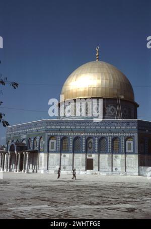 Mosquée Al-Aqsa de Jérusalem années 1970 - Jérusalem al-Aqsa-Moschee 1970er Banque D'Images